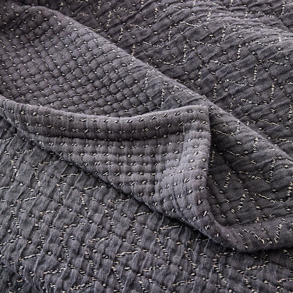 Mixed Herringbone Blanket West Elm Australia